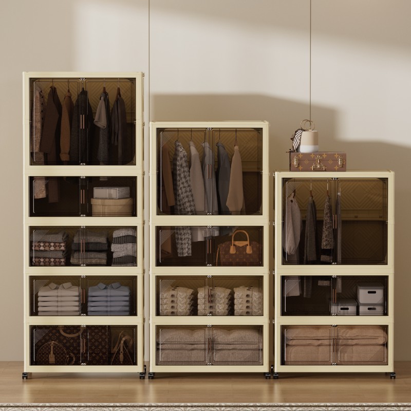 【CL】26Q2#2085-1Y-2Z-3Z-4Z Cream-style folding wardrobe details Picture