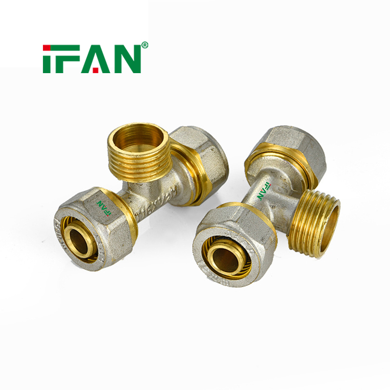 IFAN All Type PEX-B Pipe Fittings Copper Compression Fitting Item Picture