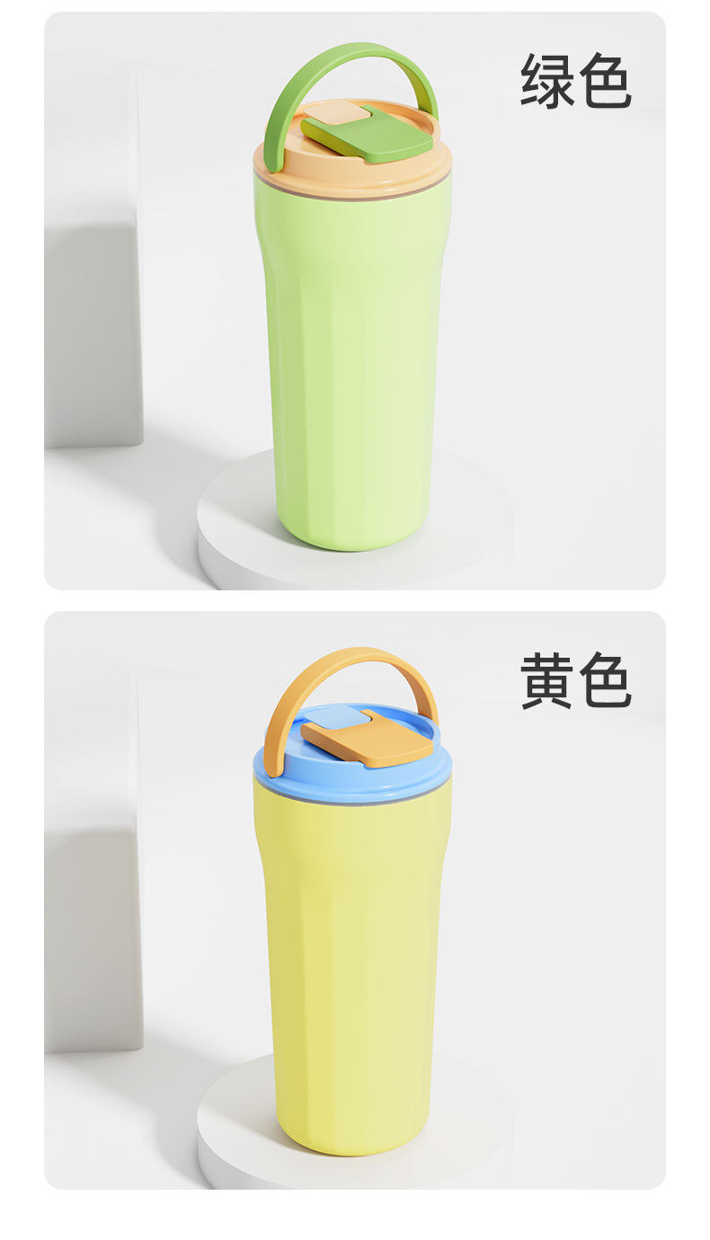 【OSEO】26Q2#R1952 high-end colored insulated cup, Ice King Cup, summer-specific water cup, plastic sports water cup pic 9