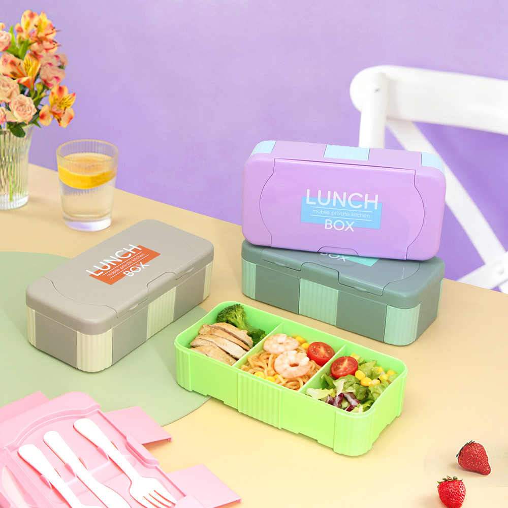 饭盒/保鲜盒/不锈钢餐具五金/不锈钢餐具/分格保鲜盒产品图