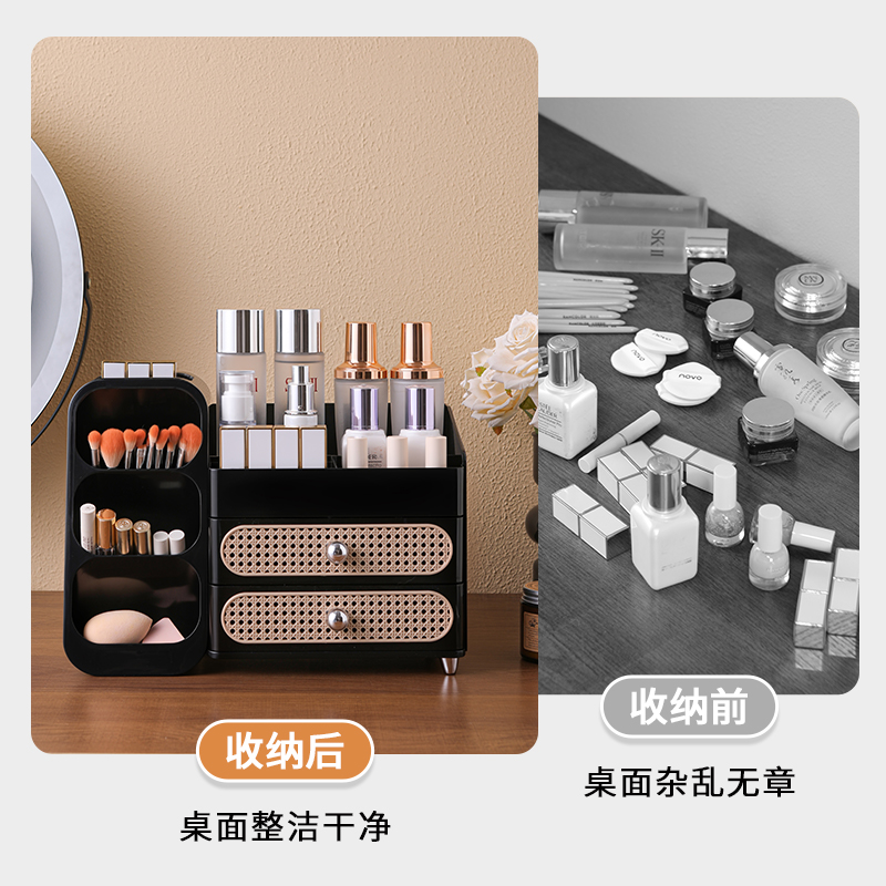 【CL】 26Q2#8095 Chinese Style Combination Storage Box, 6 pieces per bundle details Picture