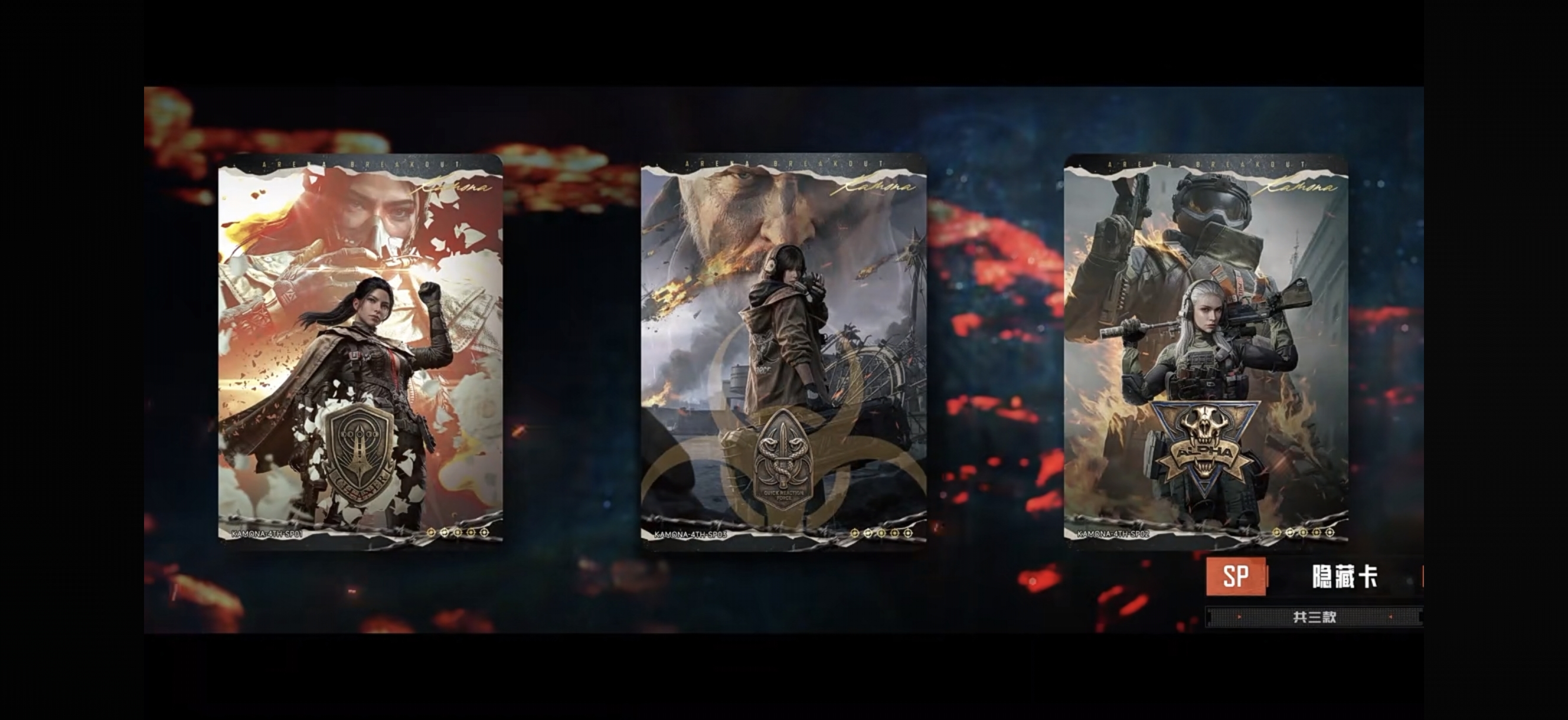 The second installment of the "Flash Soul - Dark Zone Breakthrough" series Collection Cards - Four Years of Companionship Cards details Picture