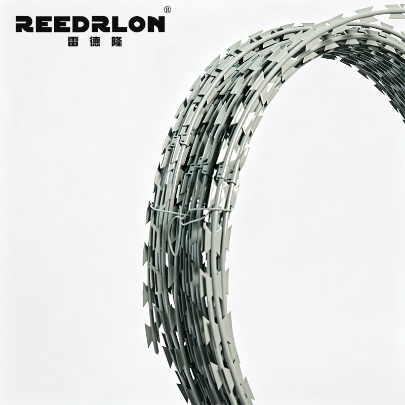 Barbed wire, barbed wire, prison protection, barbed wire, galvanized