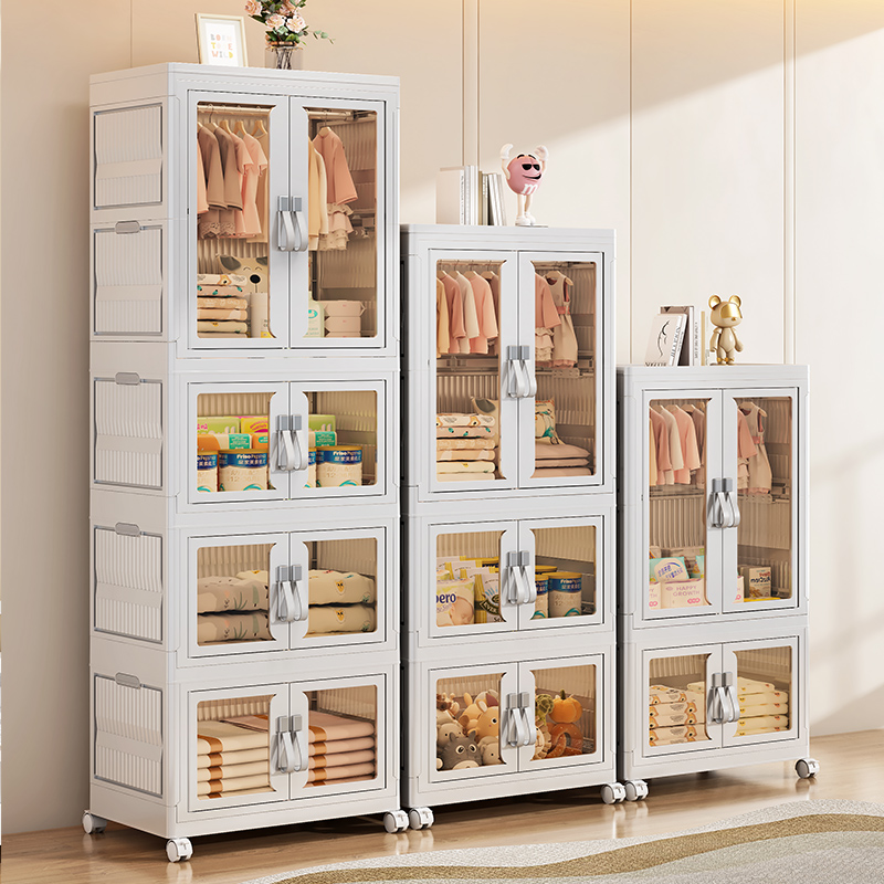 【CL】26Q2#2323-4/5-2324-4/5-2325-4/5-2326-3/4 Enlarged and widened folding cabinet Application Scenario