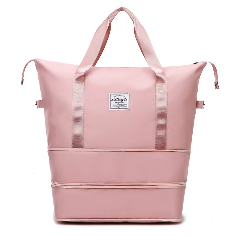 Large-capacity travel bag, student business trip and maternity storage bag, waterproof dry and wet separation, expandable luggage bag Application Scenario
