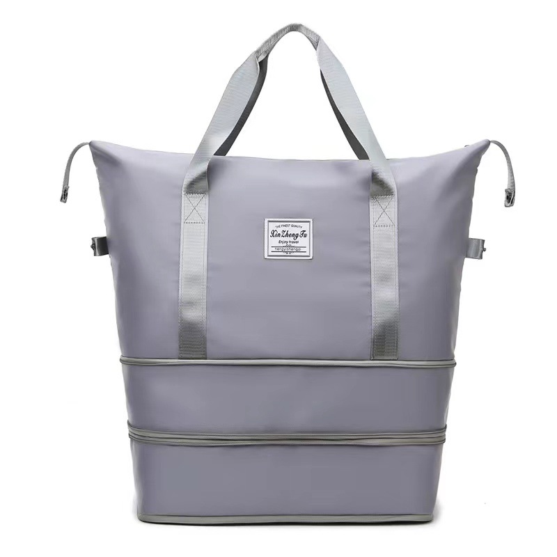Large-capacity travel bag, student business trip and maternity storage bag, waterproof dry and wet separation, expandable luggage bag Specification image