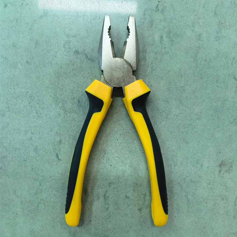 Yellow and black handle wire cutters, hardware, electrical tools and power tools details Picture