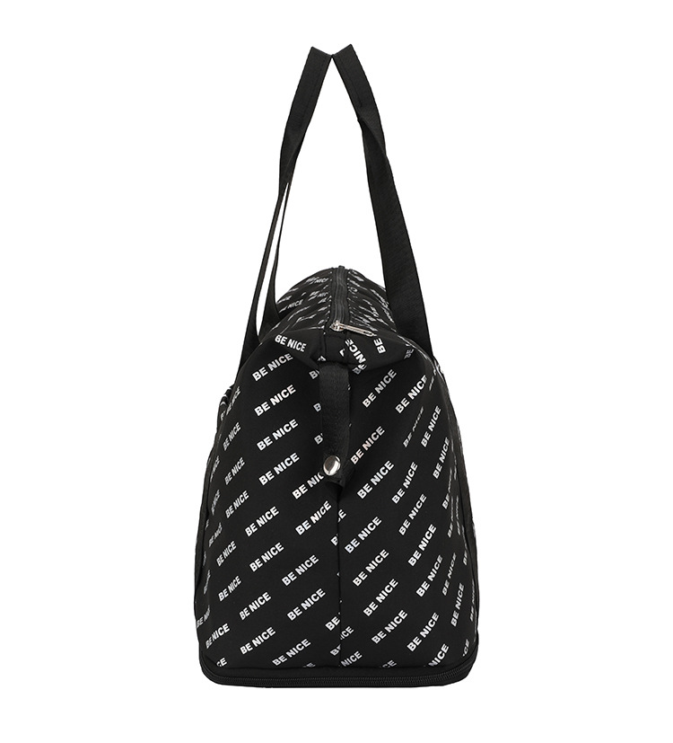 This foldable and portable travel bag has a large capacity and can be used to fit a suitcase. It is a convenient travel bag for leisure, fitness and yoga storage detail image 12