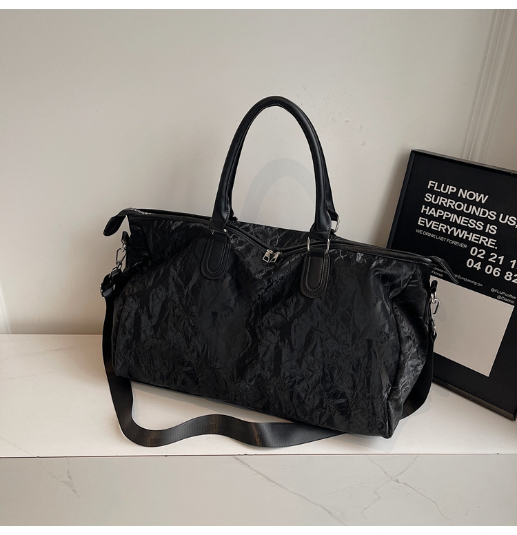 Portable travel bag, large-capacity, high-end and fashionable luggage bag, sports and fitness yoga bag Specification image
