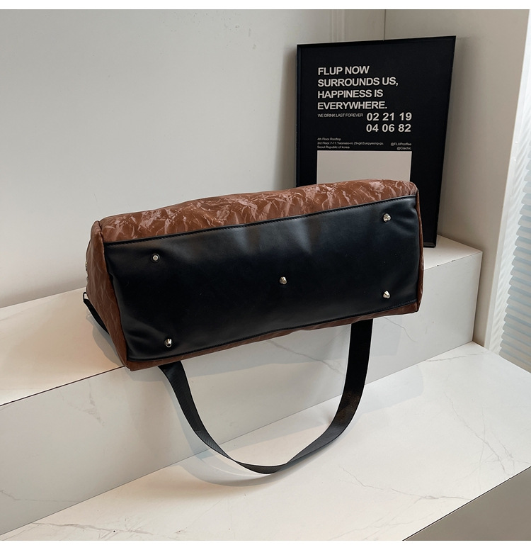 Portable travel bag, large-capacity, high-end and fashionable luggage bag, sports and fitness yoga bag detail image 11