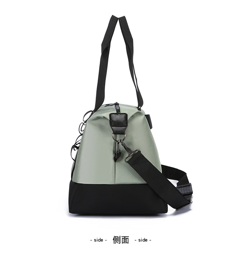 Multi-functional travel bag with dry and wet separation, sports and fitness bag, business trip handbag, outdoor luggage, single-shoulder bag, crossbody bag detail image 6