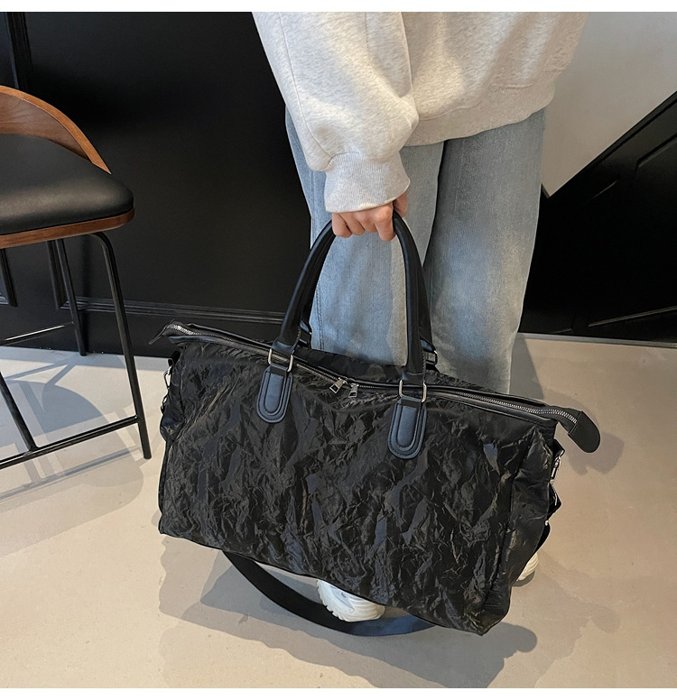 Portable travel bag, large-capacity, high-end and fashionable luggage bag, sports and fitness yoga bag detail image 4