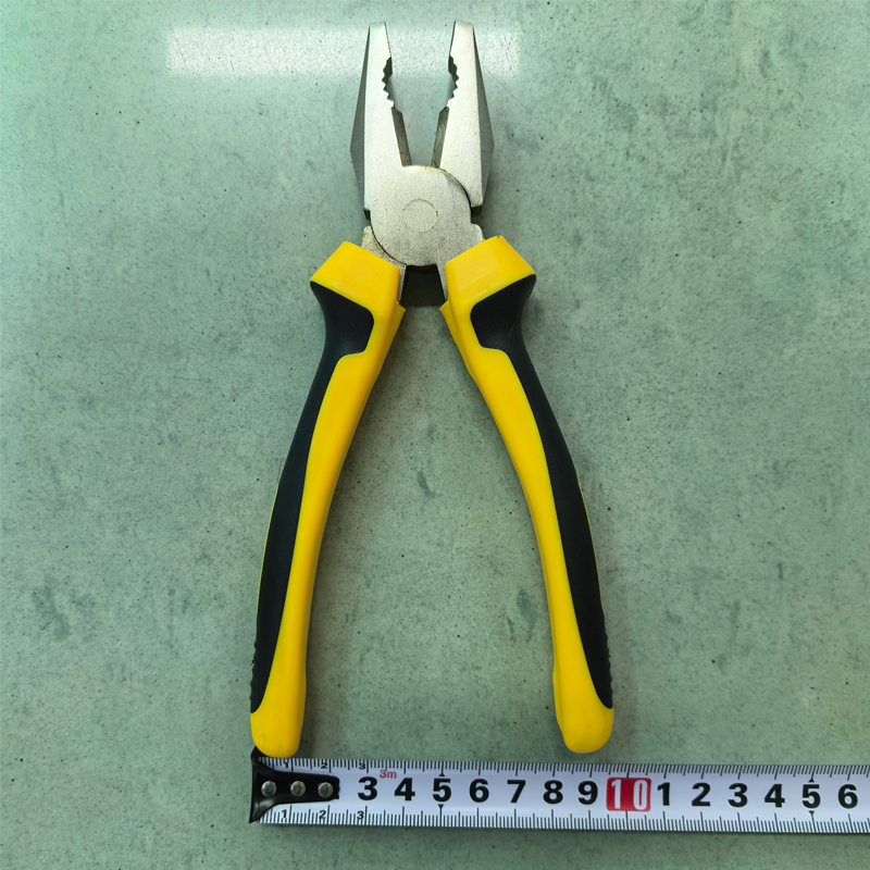 Yellow and black handle wire cutters, hardware, electrical tools and power tools Application Scenario