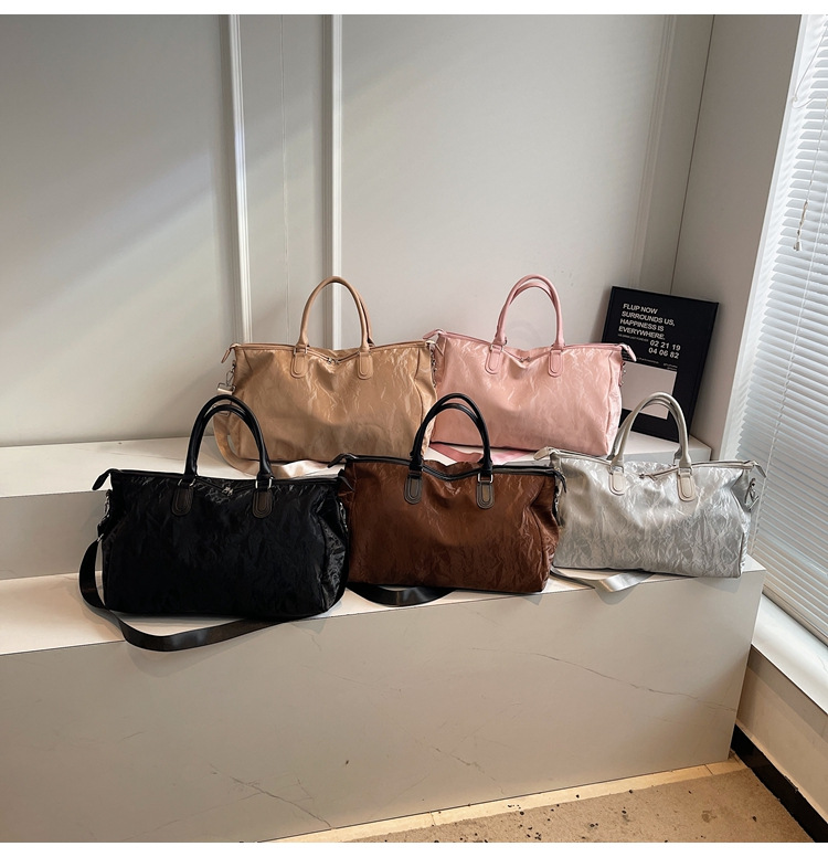 Portable travel bag, large-capacity, high-end and fashionable luggage bag, sports and fitness yoga bag detail image 7