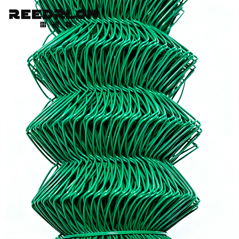 Exportación cerca malla de alambre alambre galvanizado gancho malla PVC diamante malla fábrica details Picture