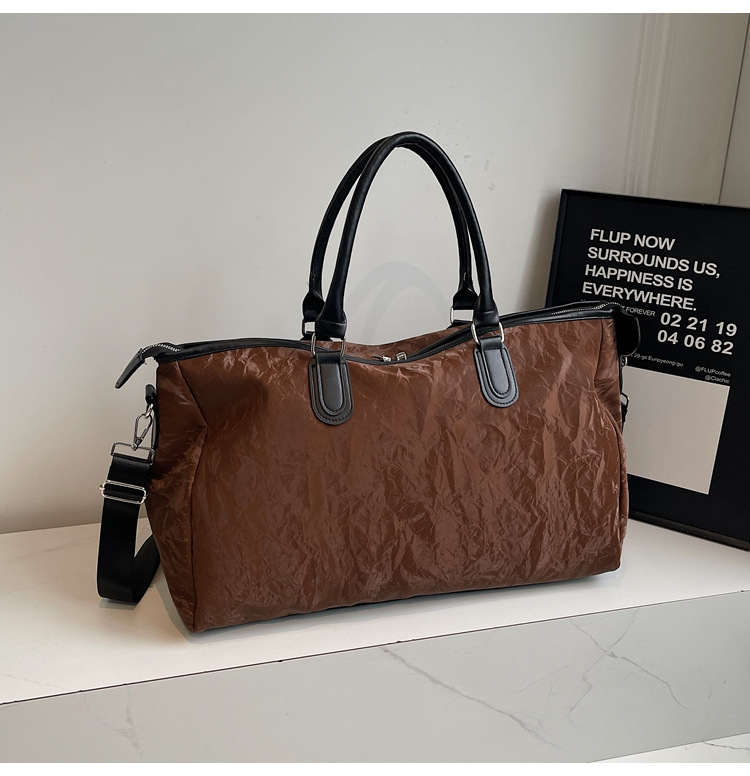 Portable travel bag, large-capacity, high-end and fashionable luggage bag, sports and fitness yoga bag detail image 17