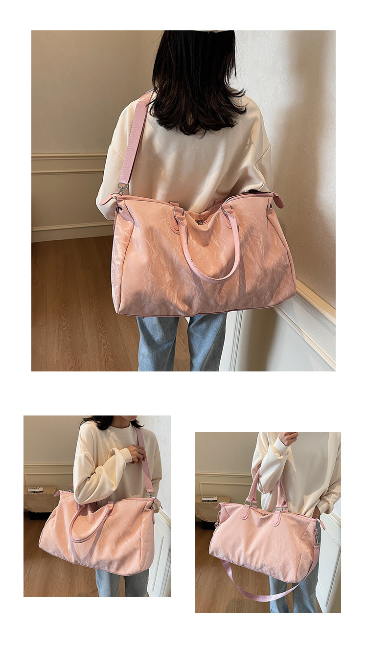 Portable travel bag, large-capacity, high-end and fashionable luggage bag, sports and fitness yoga bag detail image 12