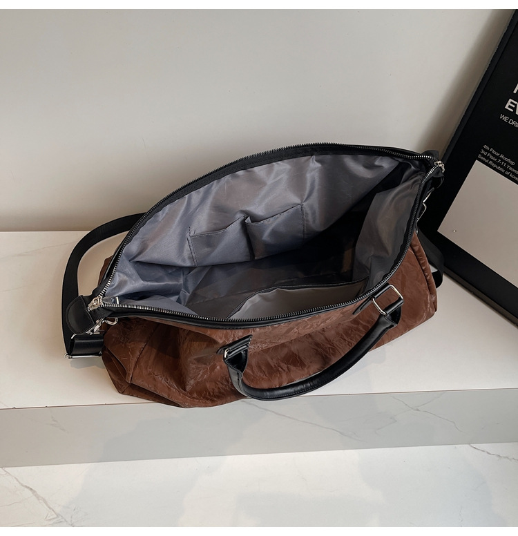 Portable travel bag, large-capacity, high-end and fashionable luggage bag, sports and fitness yoga bag detail image 10