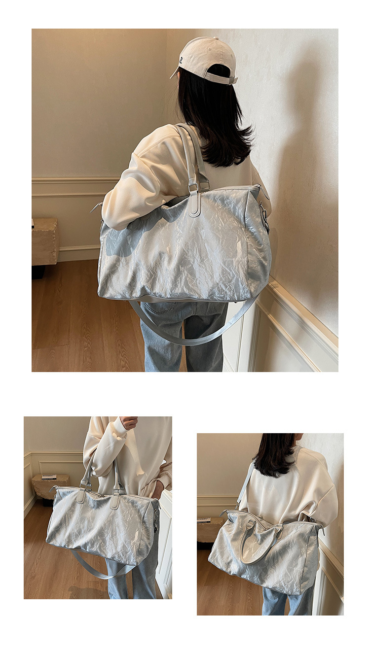 Portable travel bag, large-capacity, high-end and fashionable luggage bag, sports and fitness yoga bag detail image 5