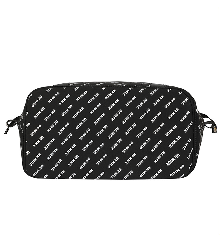 This foldable and portable travel bag has a large capacity and can be used to fit a suitcase. It is a convenient travel bag for leisure, fitness and yoga storage detail image 11