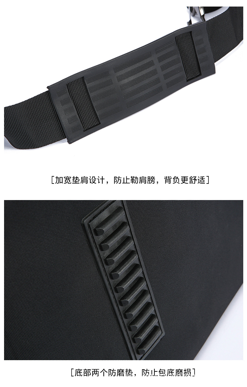 Multi-functional travel bag with dry and wet separation, sports and fitness bag, business trip handbag, outdoor luggage, single-shoulder bag, crossbody bag detail image 17