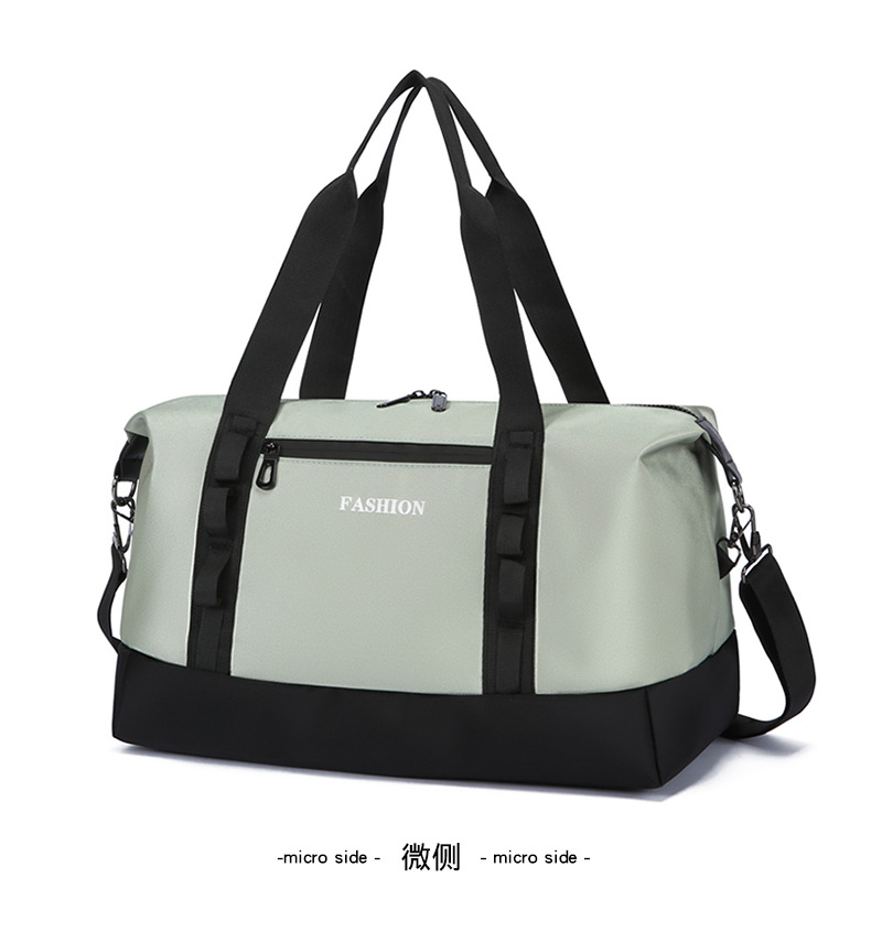 Multi-functional travel bag with dry and wet separation, sports and fitness bag, business trip handbag, outdoor luggage, single-shoulder bag, crossbody bag detail image 4