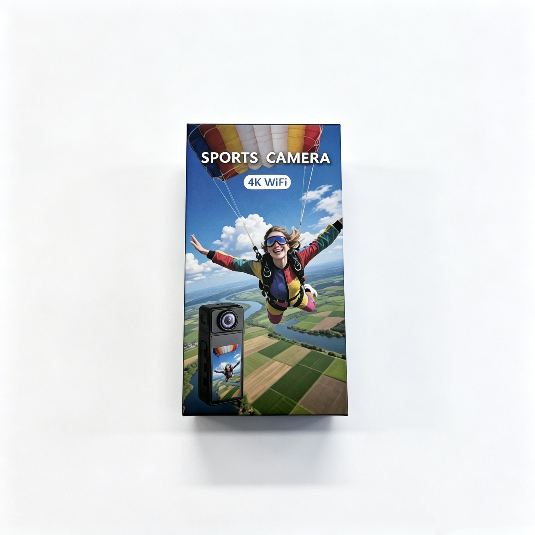 #03 4K Pocket action camera, WIFI connected, 270° rotating lens, outdoor cycling, skydiving, portable Vlog camera details Picture