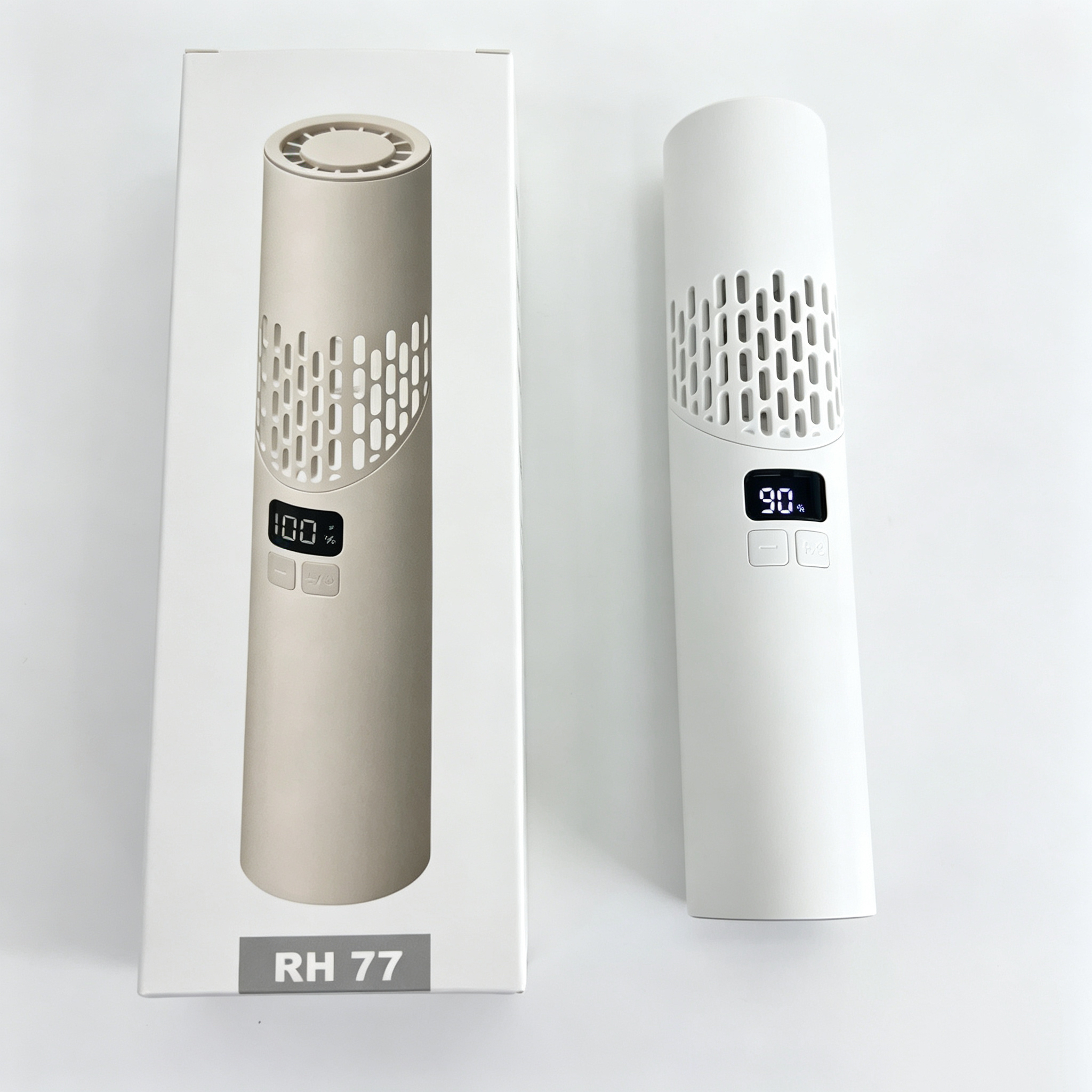 2. Portable mini handheld fan with multi-angle adjustment, digital display screen, student commuting, outdoor cooling, high-speed turbine small electric fan Specification image