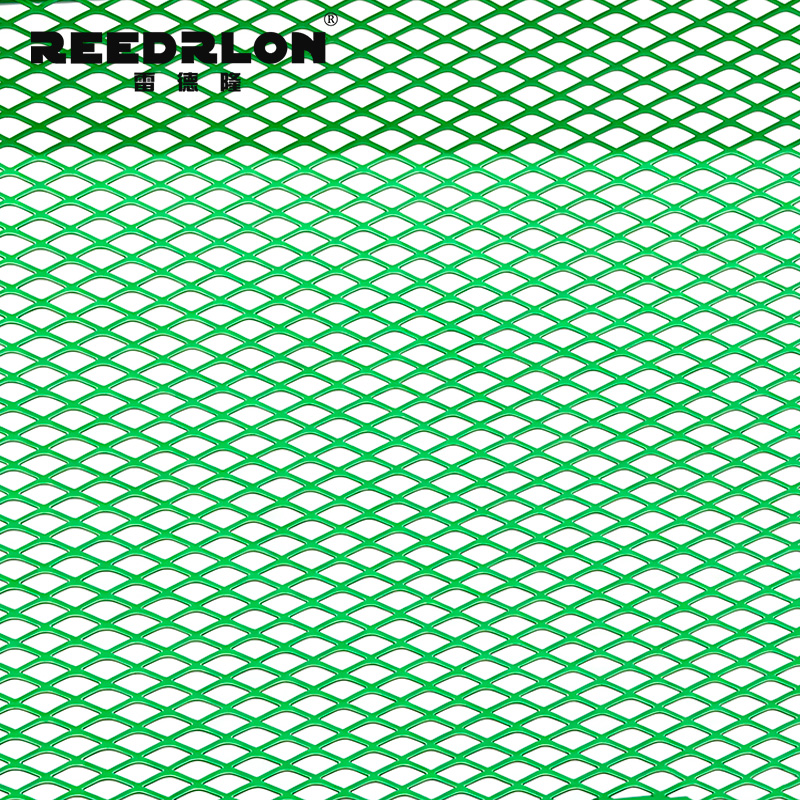 304 plain diamond mesh/powder-coated, galvanized, steel plate mesh Application Scenario