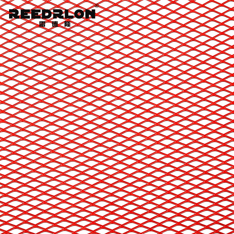 304 plain diamond mesh/powder-coated, galvanized, steel plate mesh Specification image