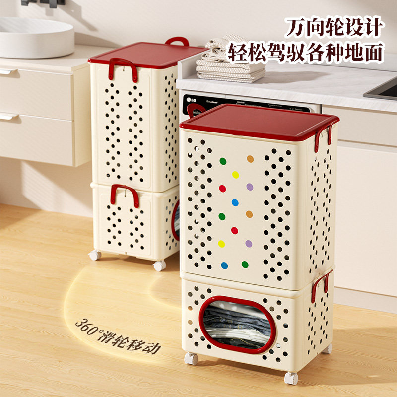 【CL】26Q3#RX9001 Dirty clothes basket Specification image