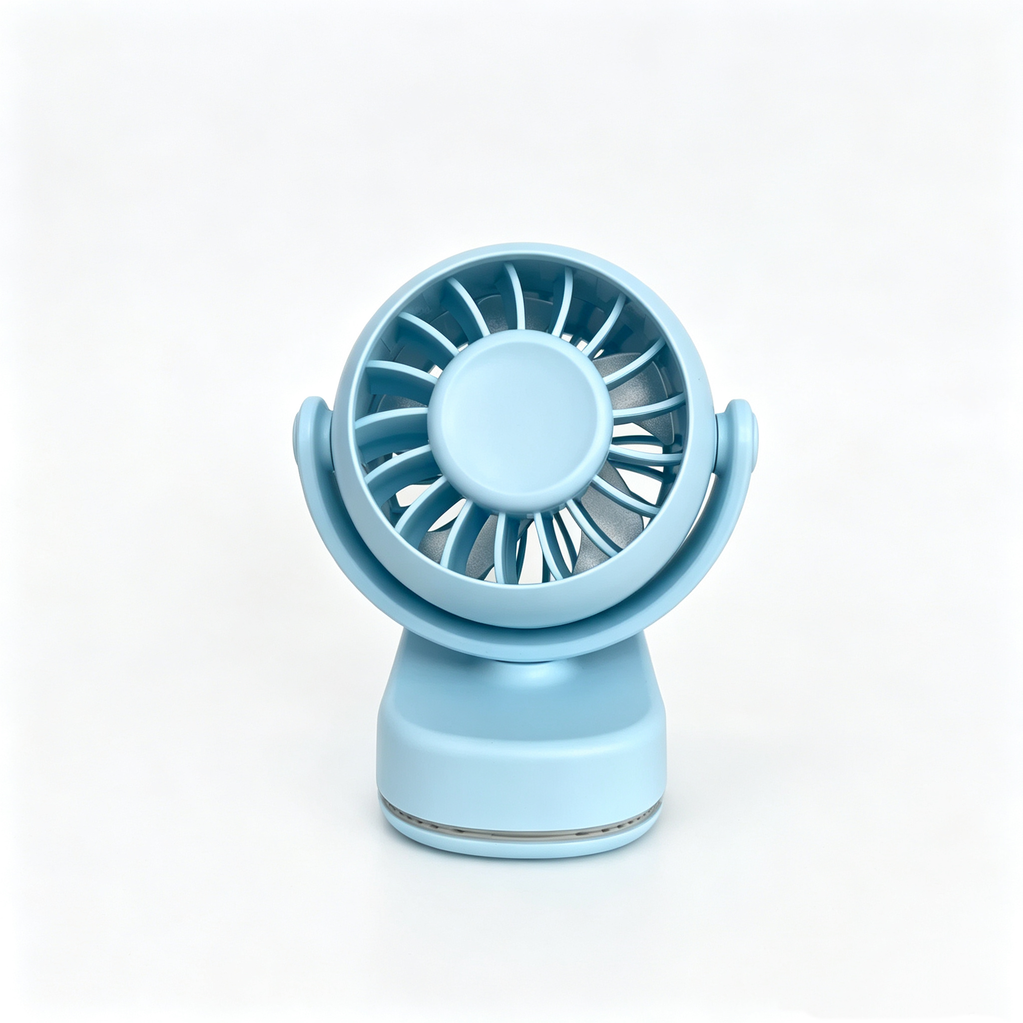 #01 Portable mini Handheld fan with multi-angle adjustment, digital display screen, student commuting, outdoor cooling, high-speed turbine small electric fan Specification image