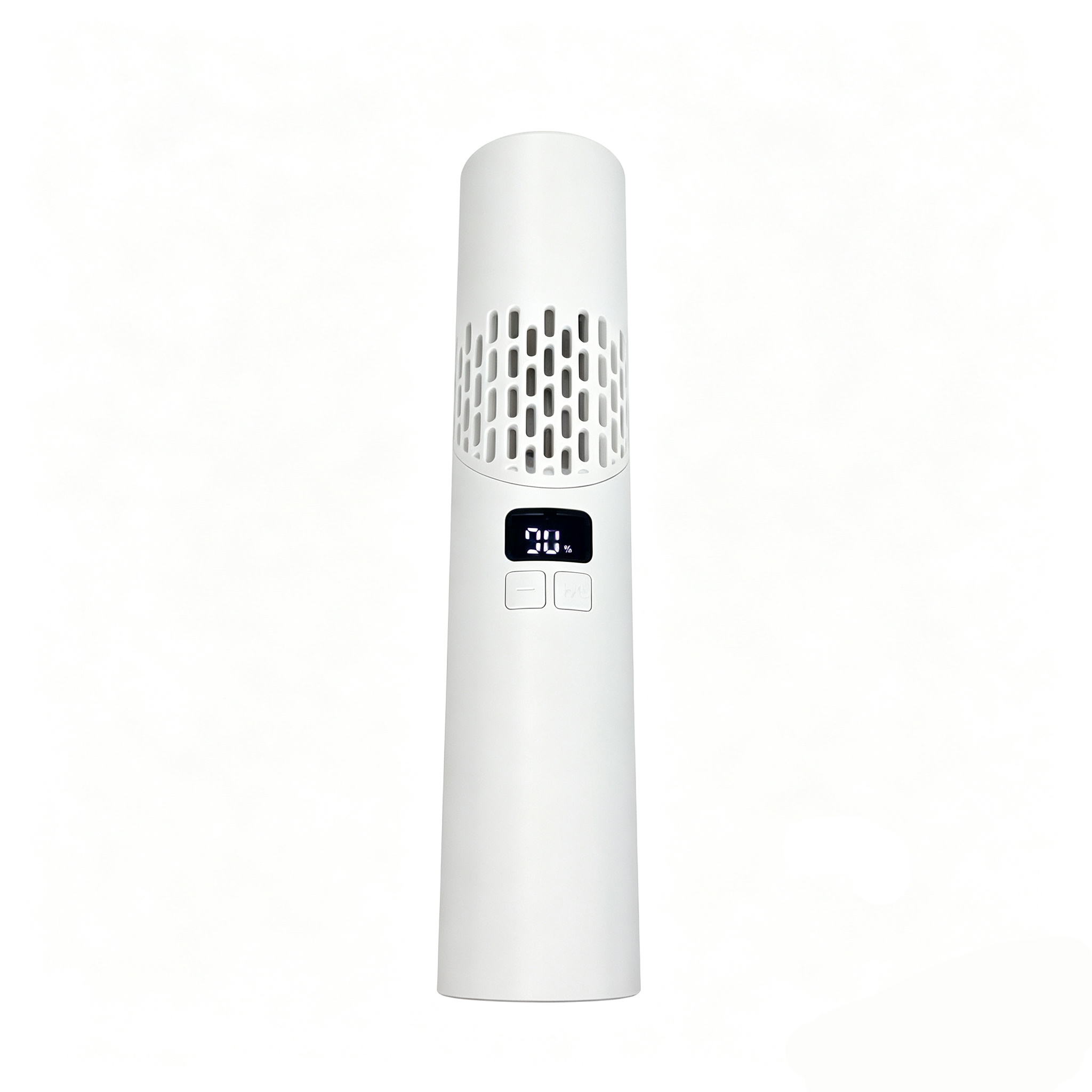 2. Portable mini handheld fan with multi-angle adjustment, digital display screen, student commuting, outdoor cooling, high-speed turbine small electric fan details Picture