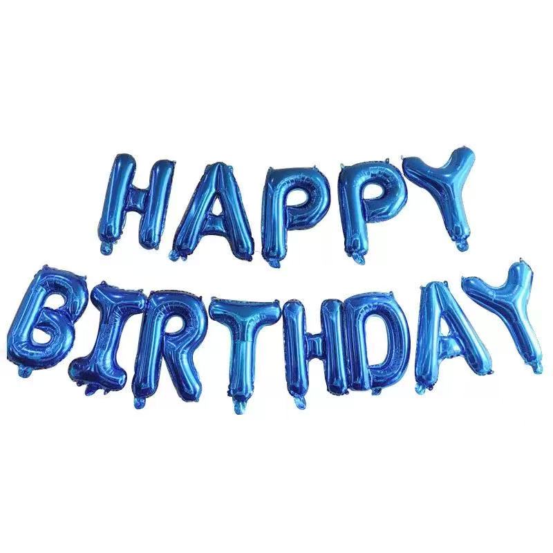 16英寸字母生日快乐气球happy birthday生日快乐气球套装派对场景布置详情图13