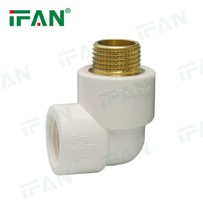 Factory Produced UPVC Drainage Fittings Brass Male Tee Application Scenario