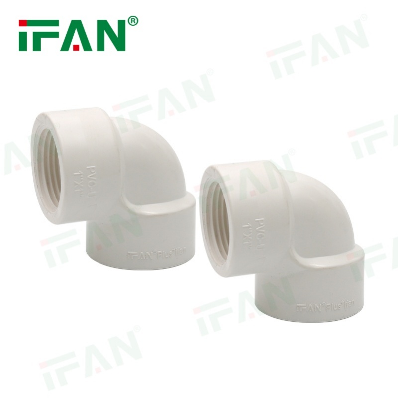 Factory Price Manufacturer Good Quality UPVC Fittings Elbow Specification image