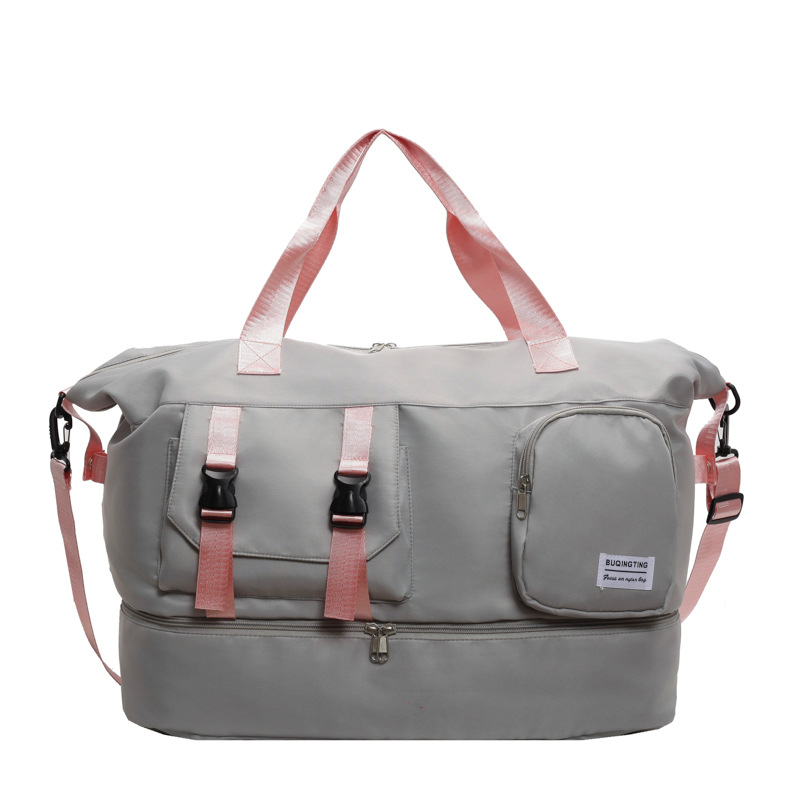 Single-shoulder women's canvas bag, light and casual for commuting, underarm women's bag, versatile, simple and elegant luggage bag, large travel bag Application Scenario