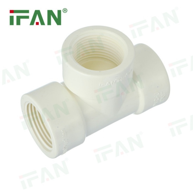 Free Sample Customization IFAN PVC Plumbing Fittings Tee Specification image