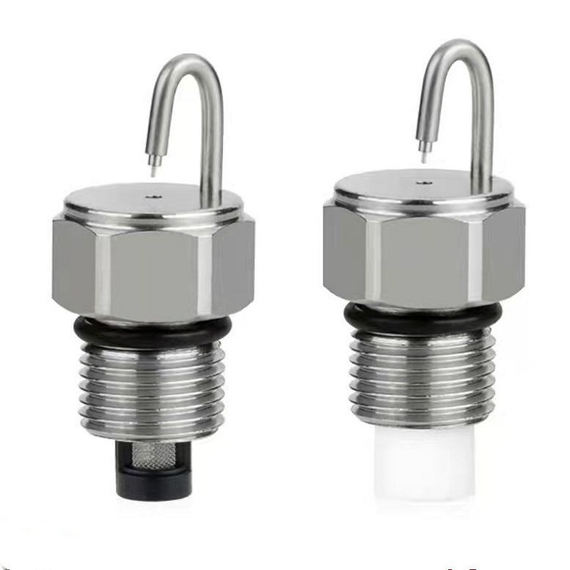 1/8 Ruby pin type high-pressure atomizing nozzle for landscape garden humidification and fogging, stainless steel atomizing head Item Picture