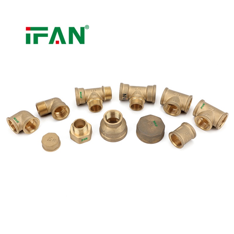 IFAN Plumbing BSP Thread Male 1/2 4 inch Brass Nipple Fittin details Picture