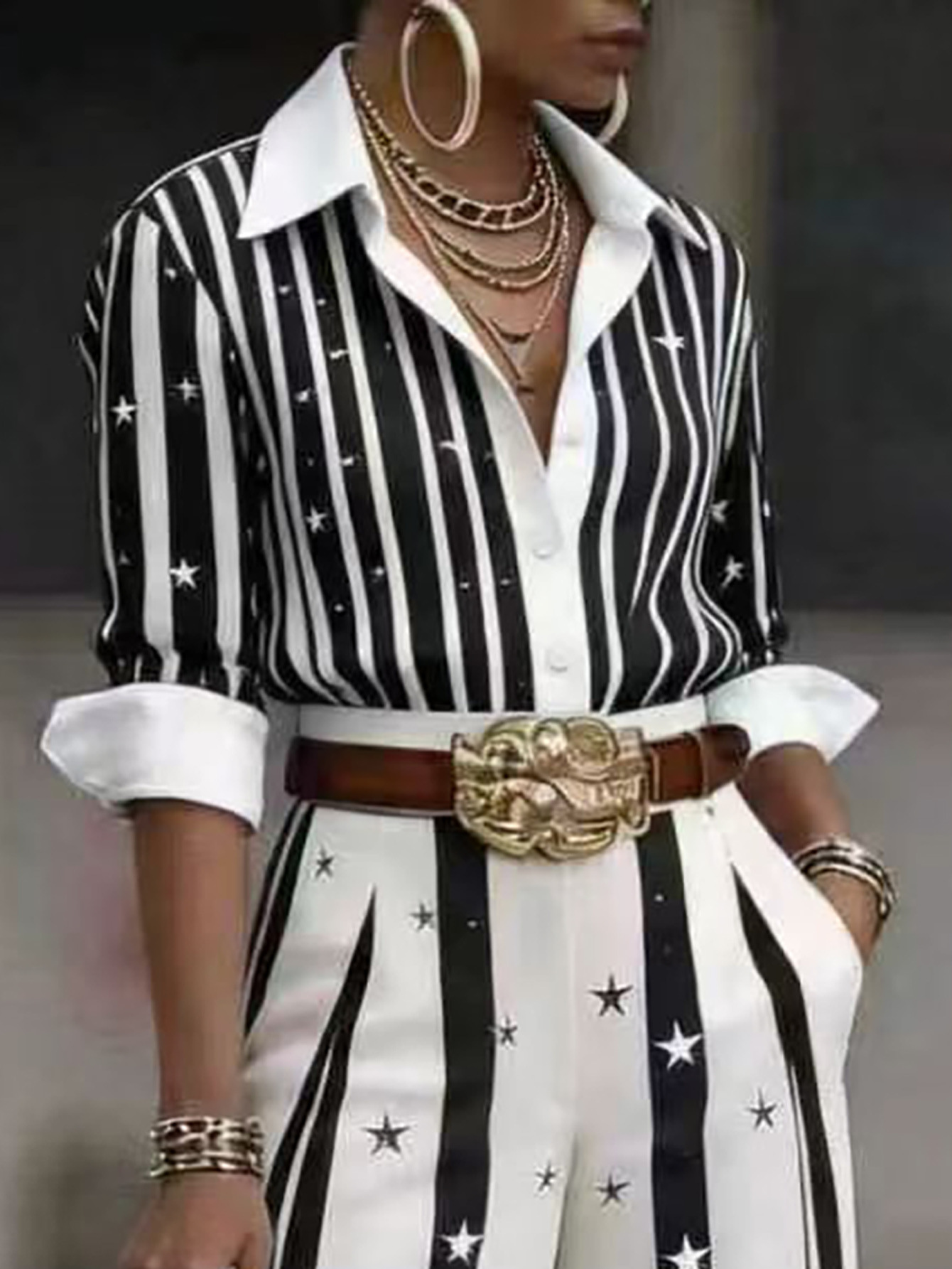 Cross-border European and American style 2025 Spring Women's wear: Street-style long-sleeved, slanted neck, halter-neck T-shirts. Street style hot girls wear short-sleeved shirts inside Application Scenario