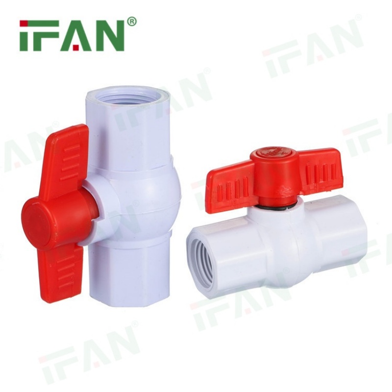 High Quality Plastic Connector Pipe Fitting UPVC Ball Valves