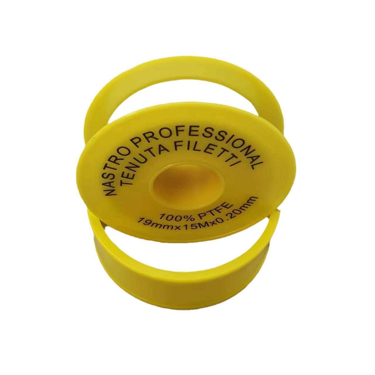 Yellow roll-shaped raw material TAPE PFTE TAPE, raw material tape waterstop, polytetrafluoroethylene tape, 19mm*15m*0.20mm Item Picture
