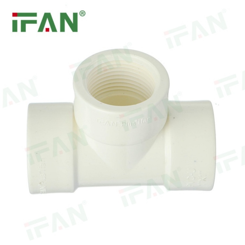 Free Sample Customization IFAN PVC Plumbing Fittings Tee details Picture