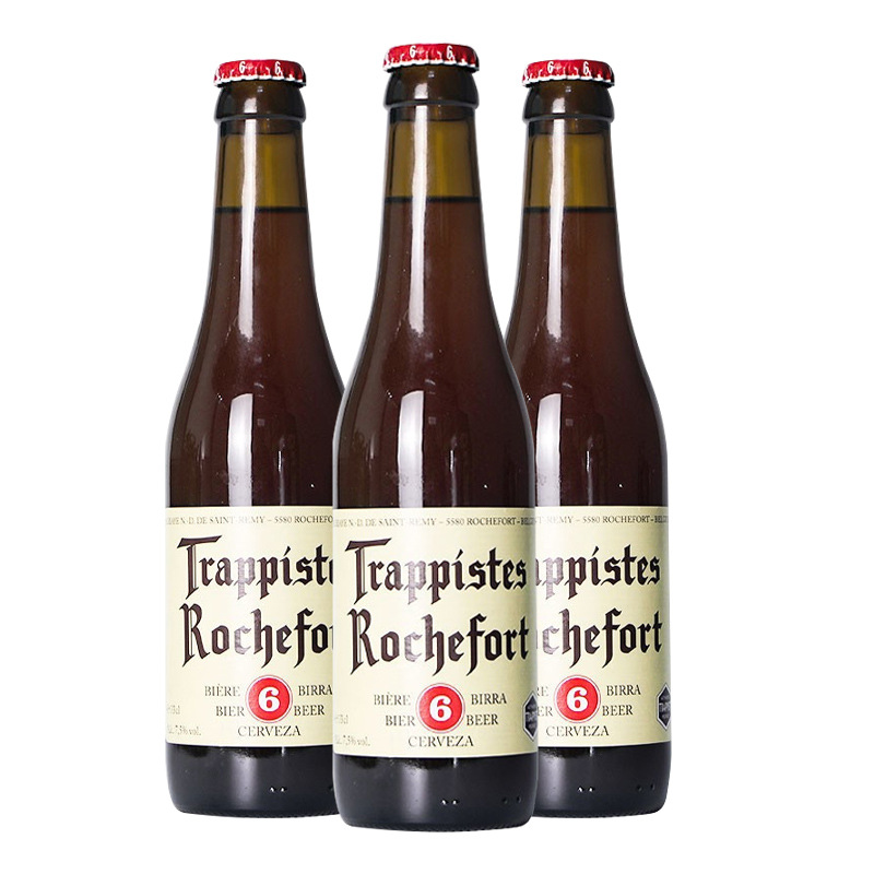 Belgian Roosevelt Abbey 6 Craft Beer 330ml, golden amber color, balanced and smooth Specification image