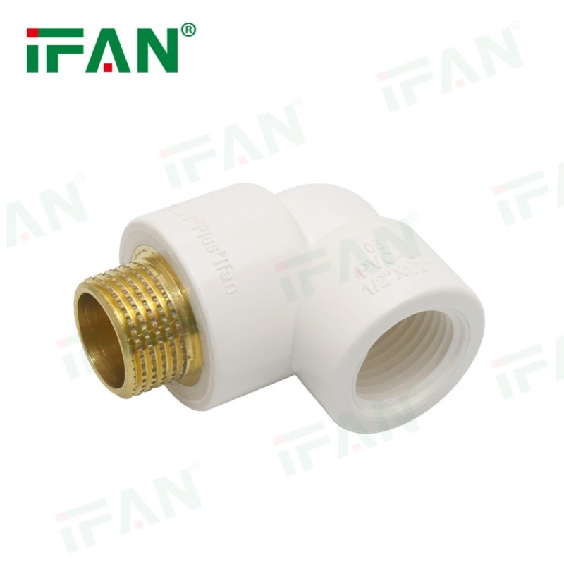 Factory Produced UPVC Drainage Fittings Brass Male Tee Specification image