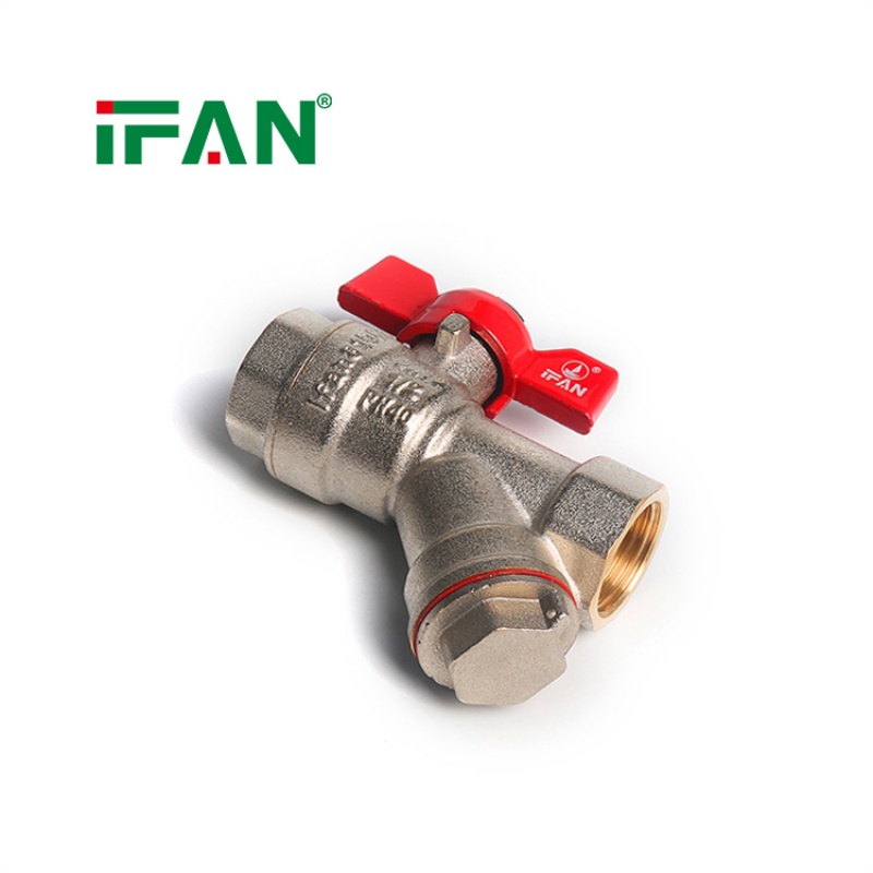 IFAN 25mm High Pressure Female Thread 2 Inch Brass Ball Valv