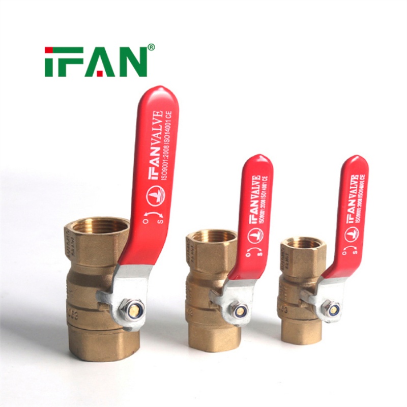 IFAN NPT Thread Female Male Water Control Brass Ball Valve Specification image