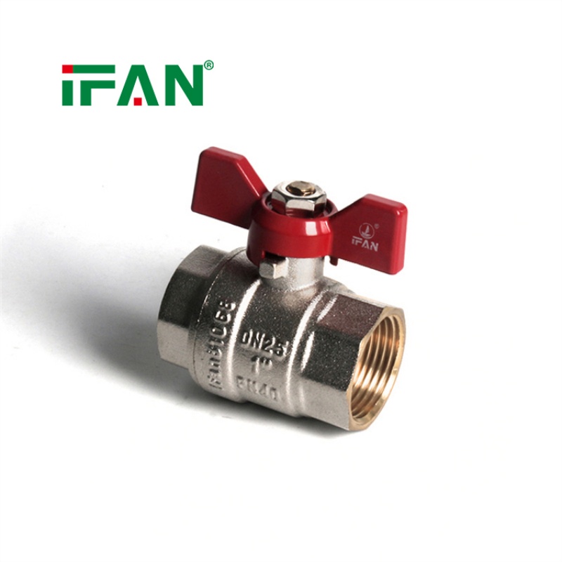 IFAN 1/4"-2" Size Butterfly Thread Galvanized Brass Ball Val Application Scenario