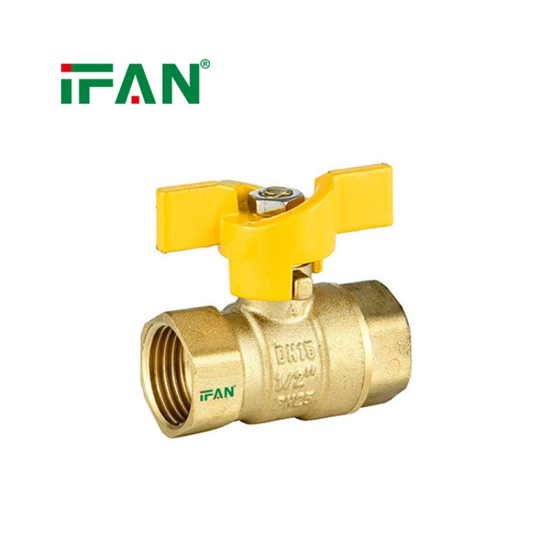 IFAN OEM Forged Manual Standard Thread Brass Ball Valve  details Picture